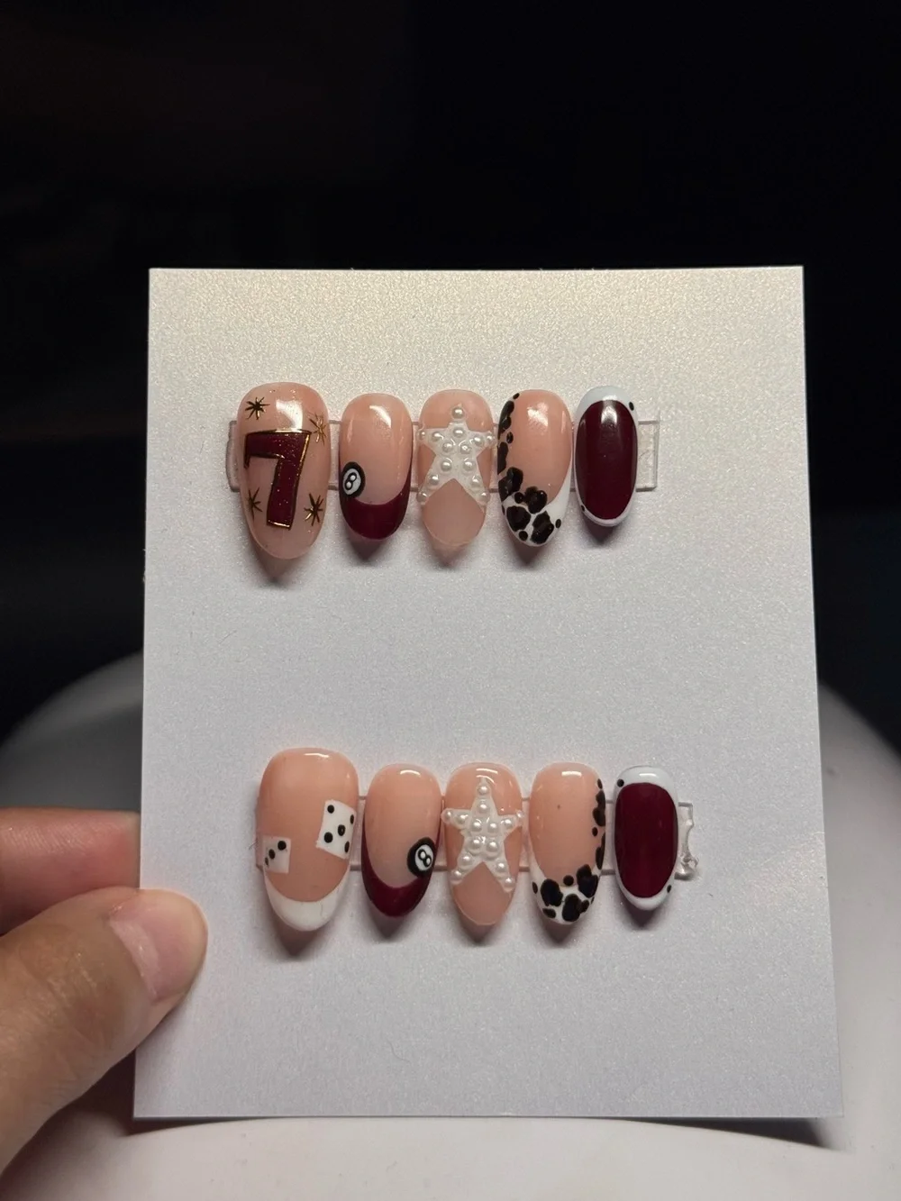 Custom press ons